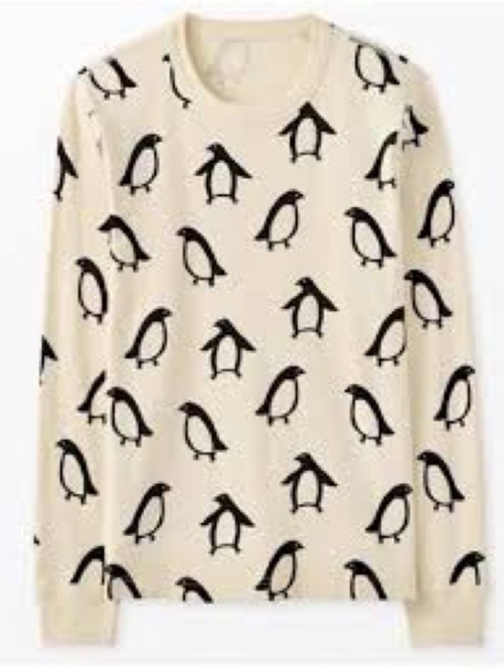 Hanna Andersson Adult Holiday HannaJams™ Pajama Penguin Top XL #0207